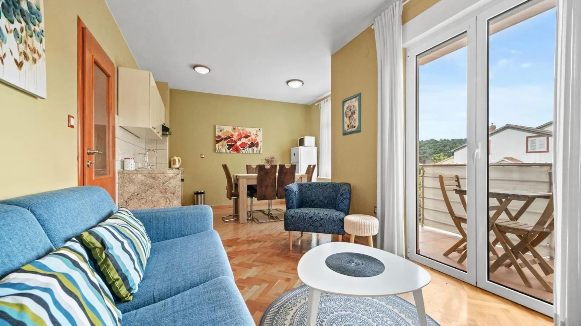 Seafront Apt On Sunny Rab Island - Neda Maslina Kampor Apartment